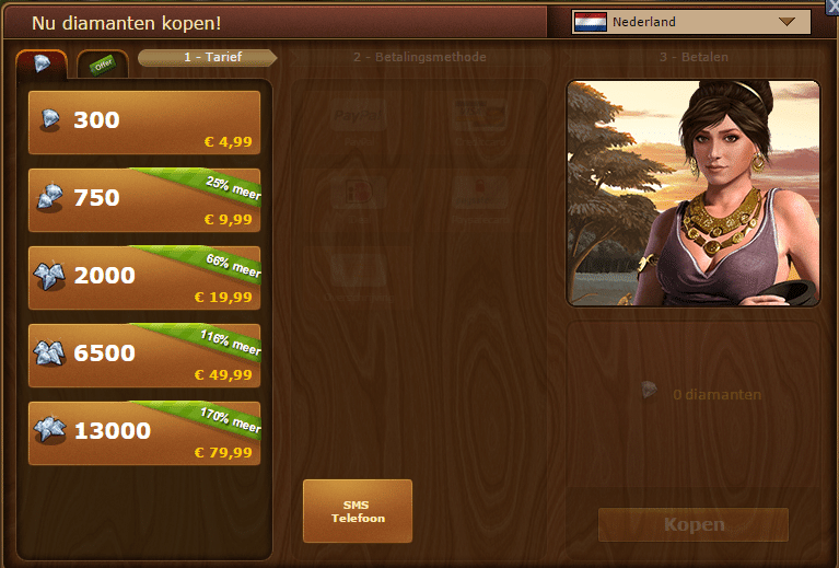 Forge of Empires handleiding: diamanten