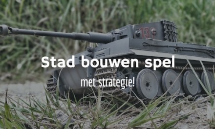 Een stad bouwen spel met strategie