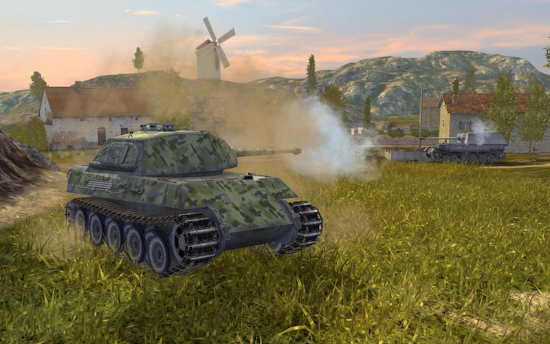 Mobiele tanks in World of Tanks Blitz