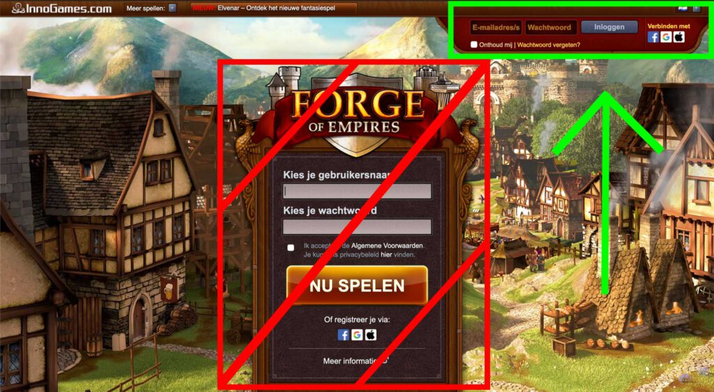 Forge of Empires inloggen